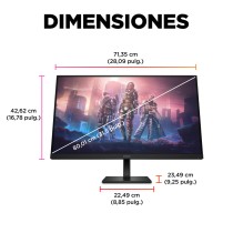 Gaming-Monitor HP 780K0E9ABB Quad HD 32"