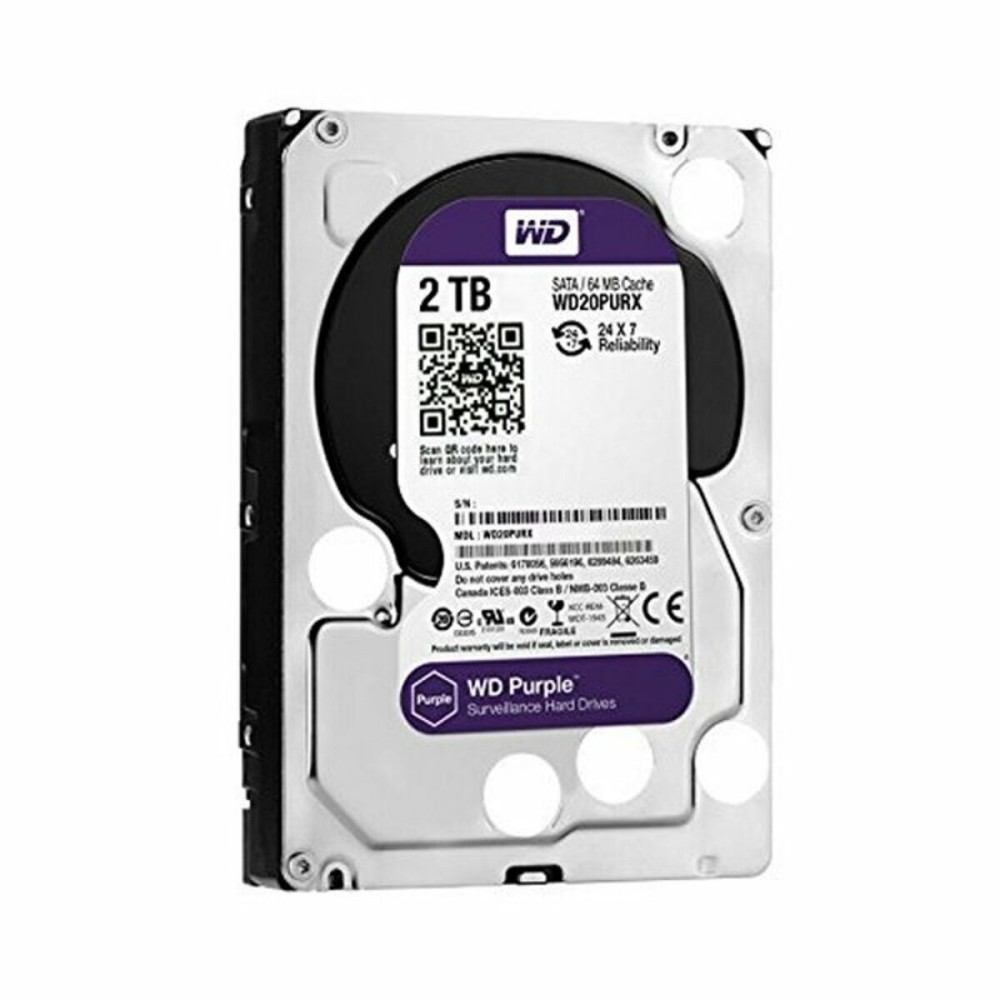 Hard Drive Western Digital SATA PURPLE 3,5"