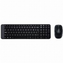 Keyboard and Mouse Logitech 920-003168 Black QWERTY