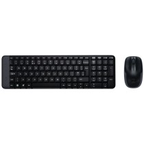 Keyboard and Mouse Logitech 920-003168 Black QWERTY