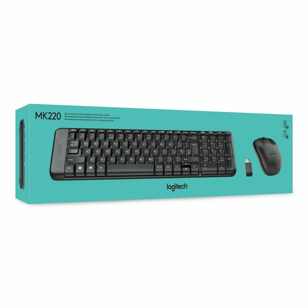 Clavier Logitech 920-008318 Noir Espagnol Qwerty