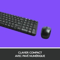 Keyboard Logitech 920-008318 Black Spanish Qwerty