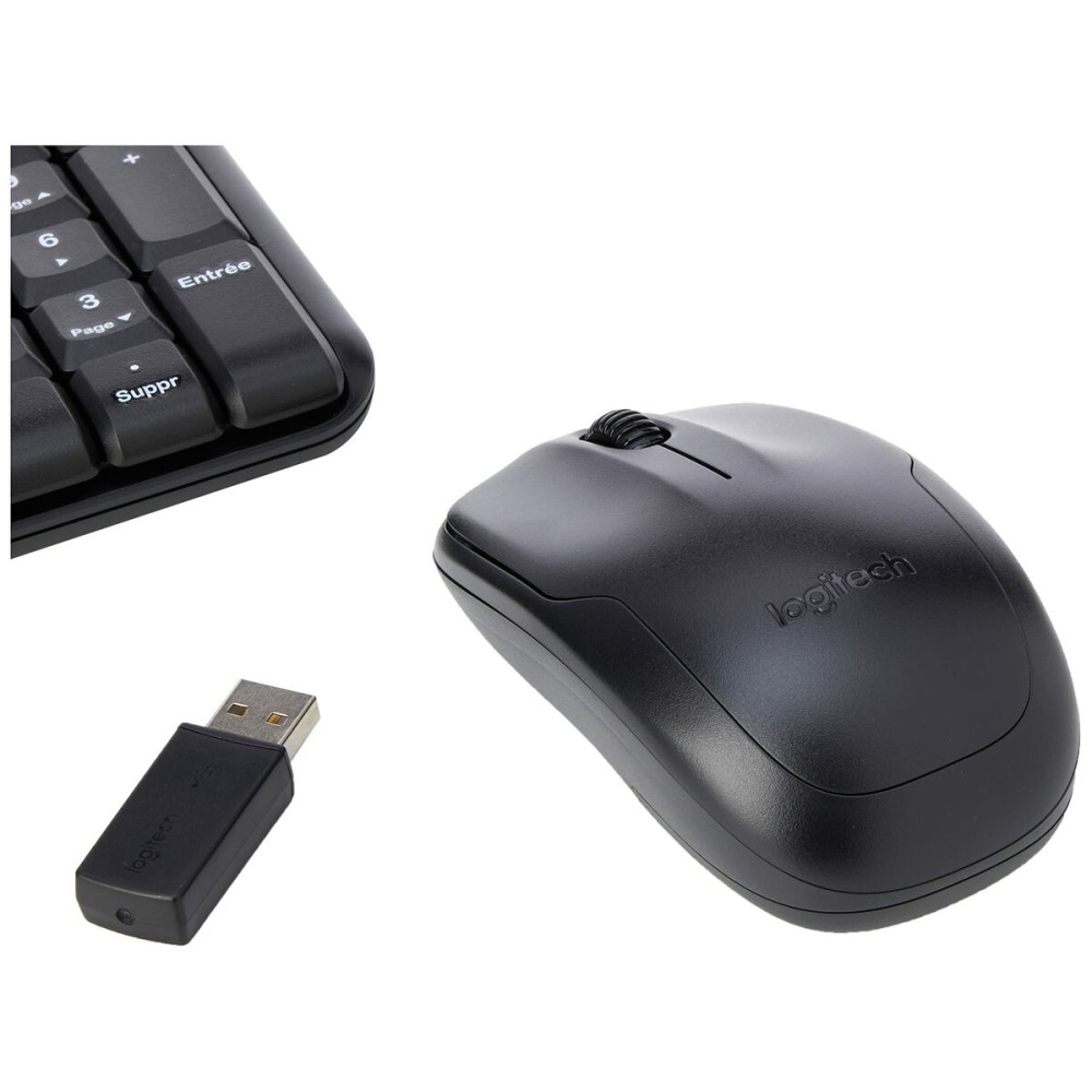 Clavier Logitech 920-008318 Noir Espagnol Qwerty