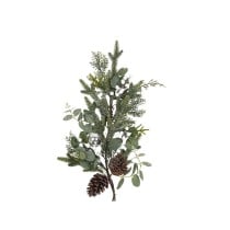 Christmas bauble Romimex Brown Green Golden Pine cone Branch Fir Christmas Baubles 40 x 55 x 40 cm