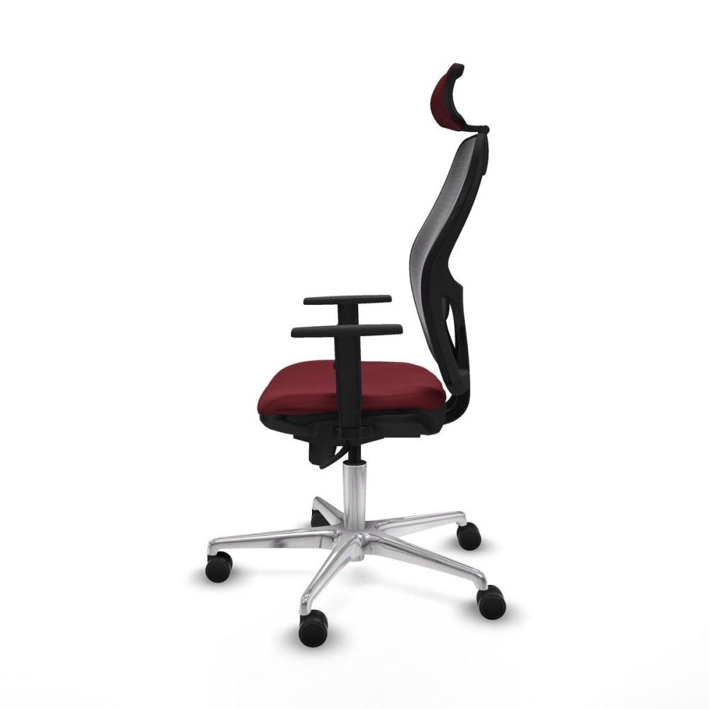 Office Chair with Headrest Jorquera Piqueras y Crespo 1D086N2 Maroon