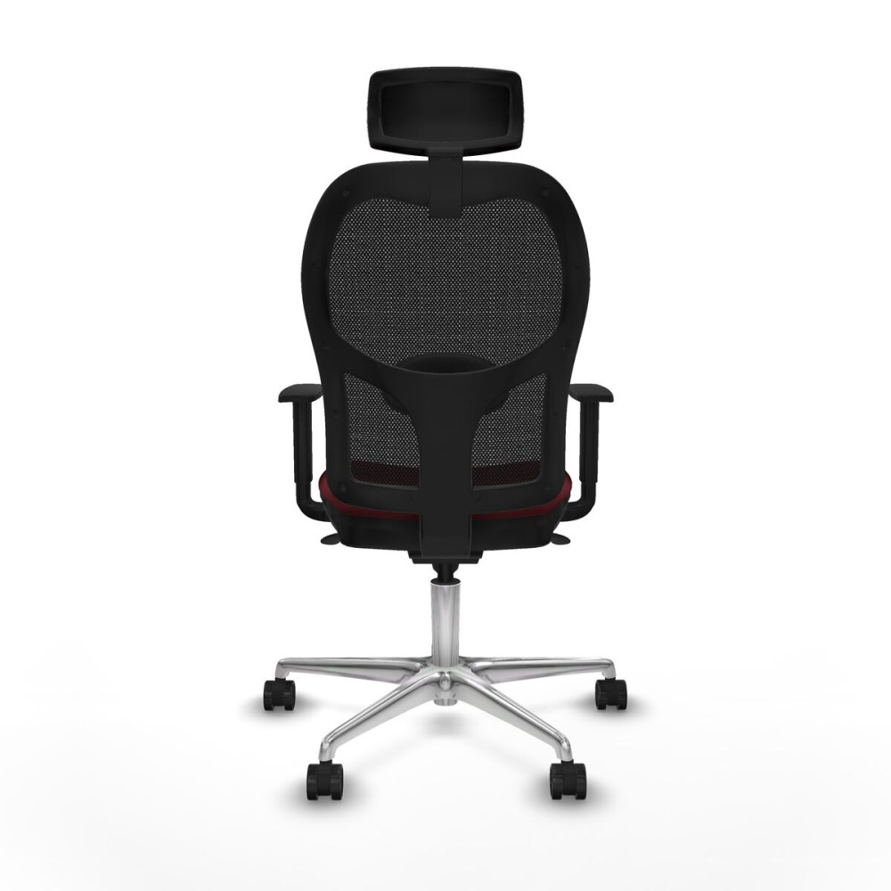 Office Chair with Headrest Jorquera Piqueras y Crespo 1D086N2 Maroon
