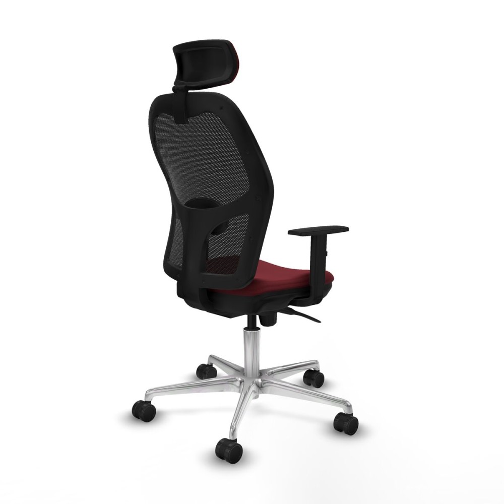 Office Chair with Headrest Jorquera Piqueras y Crespo 1D086N2 Maroon