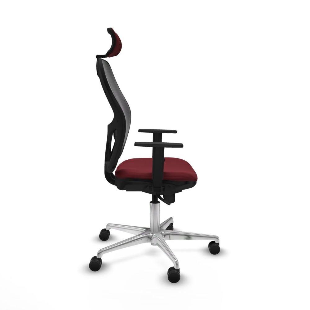 Office Chair with Headrest Jorquera Piqueras y Crespo 1D086N2 Maroon