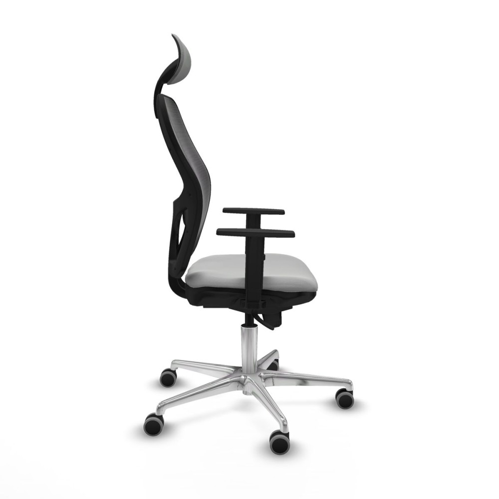 Office Chair with Headrest Jorquera Piqueras y Crespo 1D086G1 Light grey