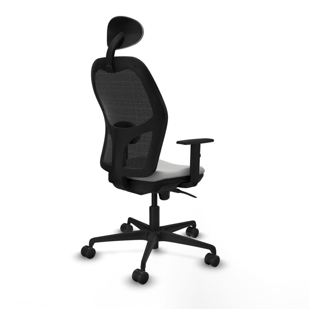 Office Chair with Headrest Jorquera Piqueras y Crespo 1D036N1 Light grey