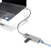 USB-C Hub Startech 10G2A1C25EPD-USB-HUB Grey