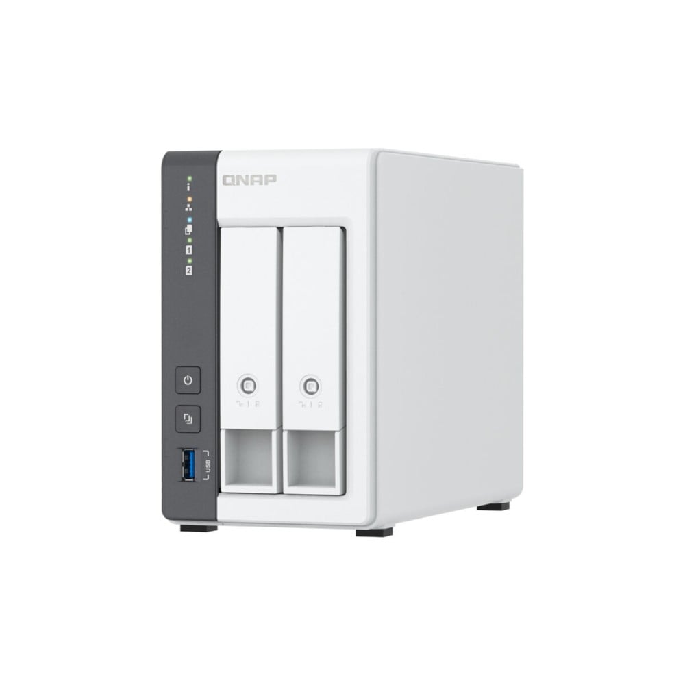 NAS-Netzwerk-Speicher Qnap TS-216G Weiß Schwarz ARM Cortex-A55