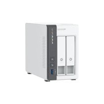 NAS-Netzwerk-Speicher Qnap TS-216G Weiß Schwarz ARM Cortex-A55