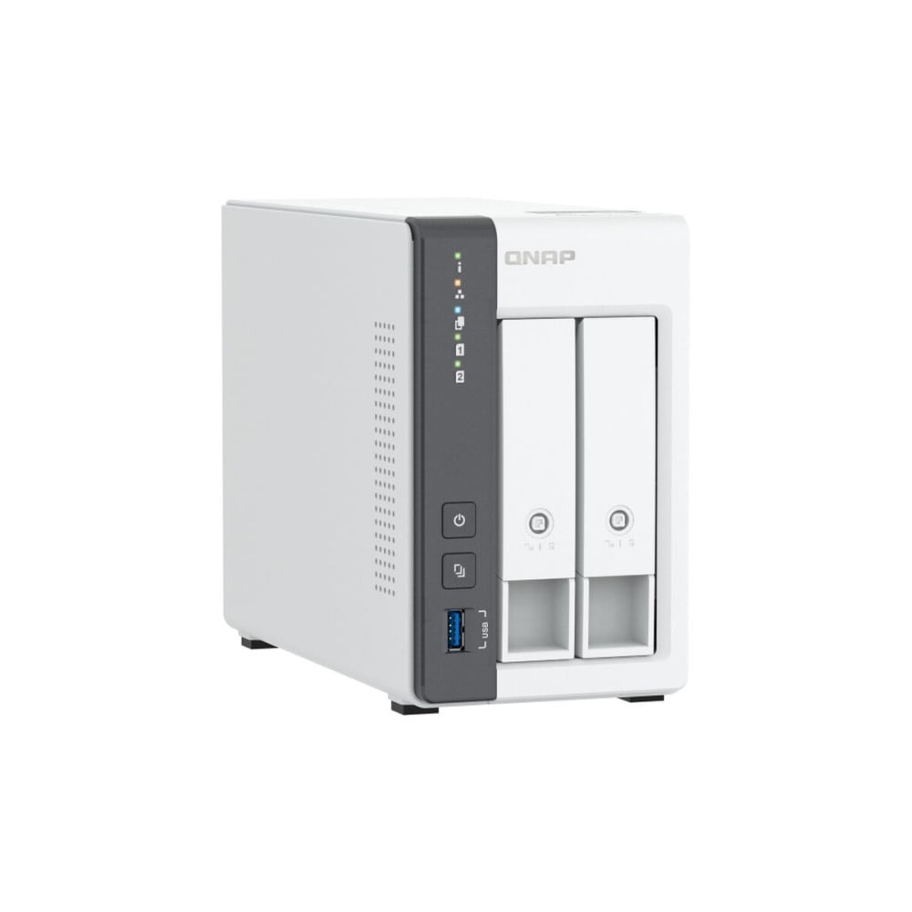 NAS-Netzwerk-Speicher Qnap TS-216G Weiß Schwarz ARM Cortex-A55