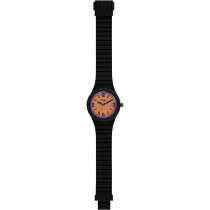 Montre Homme Hip Hop HWU1082 Noir Orange