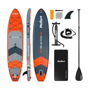 Inflatable Paddle Surf Board with Accessories Rebel RBA-4500-OR