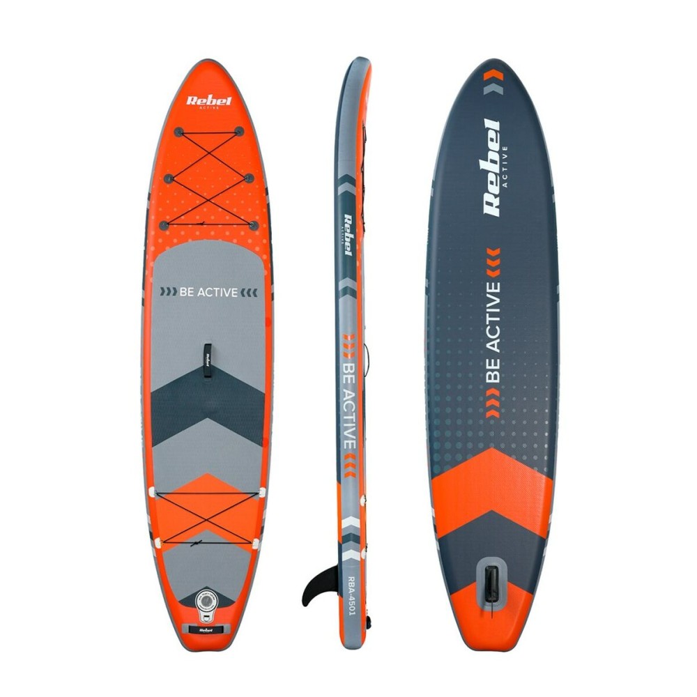 Inflatable Paddle Surf Board with Accessories Rebel RBA-4500-OR