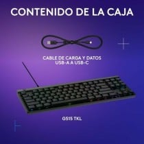 clavier et souris Logitech 920-012891 Noir Espagnol Qwerty