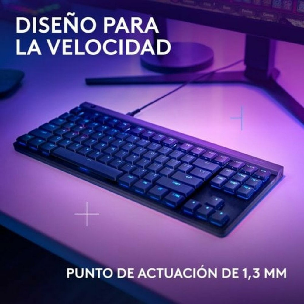 Keyboard and Mouse Logitech 920-012891 Black Spanish Qwerty