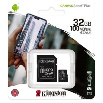 Carte Mémoire Micro SD avec Adaptateur Kingston SDCS2 100 MB/s exFAT