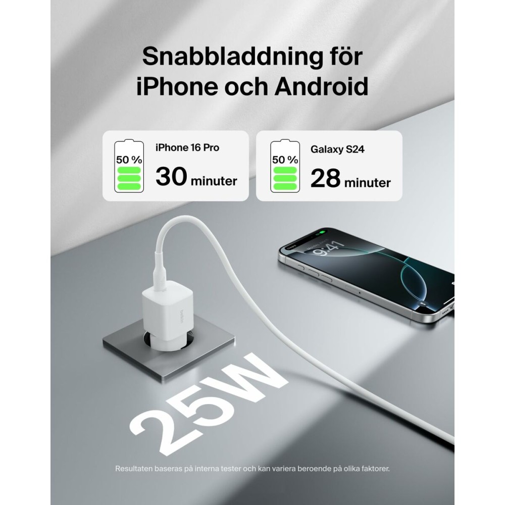 USB to Lightning Cable Belkin WCA012KQWH