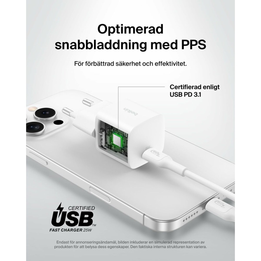 USB auf Lightning Verbindungskabel Belkin WCA012KQWH