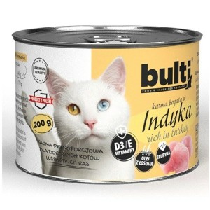 Cat food Bult Turkey 200 g