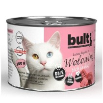 Cat food Bult Beef 200 g