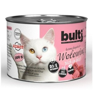Cat food Bult Beef 200 g