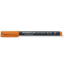 Dauermarker Staedtler 318-4 Orange 0,6 mm 10 Stücke (10 Stück)
