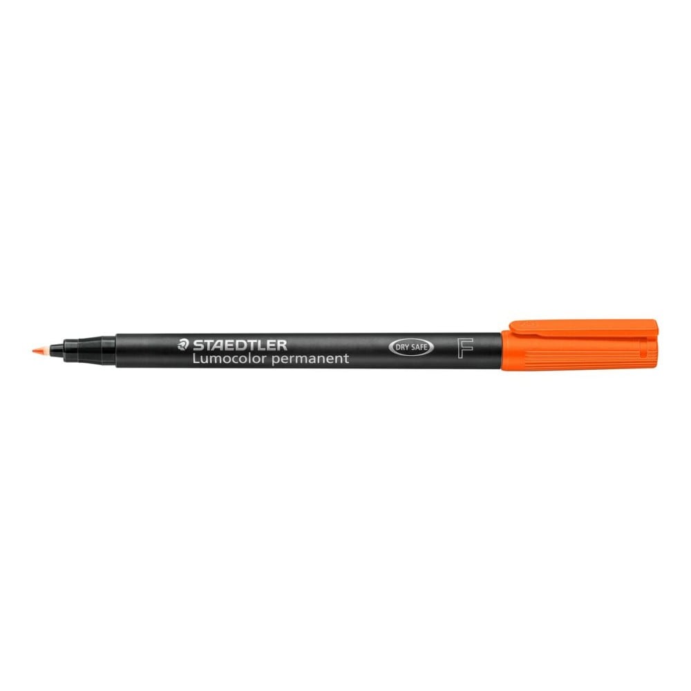 Dauermarker Staedtler 318-4 Orange 0,6 mm 10 Stücke (10 Stück)