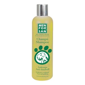 Shampoing pour animaux de compagnie Menforsan 300 ml Chien Anti-pellicule