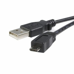 Kabel Micro USB Startech UUSBHAUB3M USB A Micro USB B Schwarz