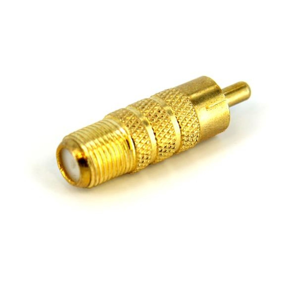 Adaptateur RCA Startech RCACOAXMF Jaune