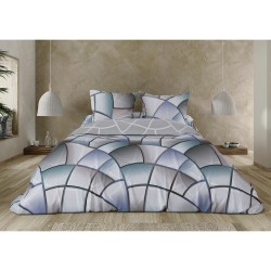 Housse de Couette Pierre Cardin Lucas Gris 144 Fils 240 x 230 cm