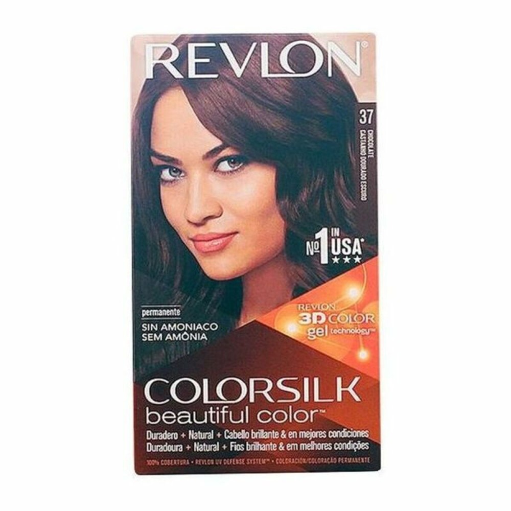 Amoniakfreie Färbung Colorsilk Revlon Colorsilk (1 Stück)