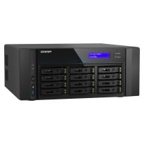 NAS-Netzwerk-Speicher Qnap TS-H1277AFX-R7-32G Schwarz