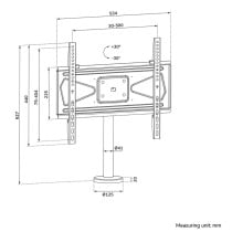 Bildschirm-Träger für den Tisch Neomounts DS42-430BL14 32"