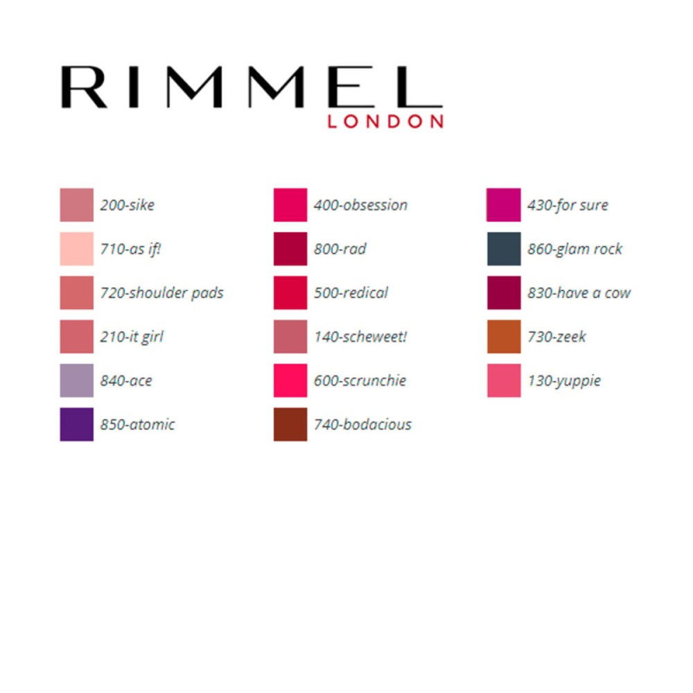 Lippenstift Rimmel London (5,5 ml)