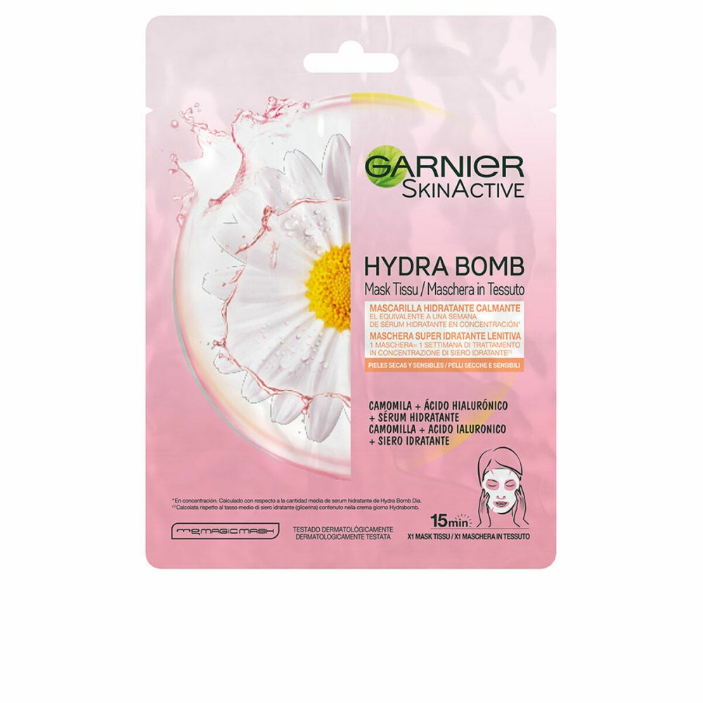 Masque facial    Garnier Skinactive Hydrabomb   