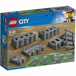 Playset Lego City 60205 Rail Pack 20 Pieces 