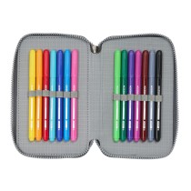 Allzwecktasche Real Madrid C.F. Grau 12,5 x 19,5 x 5,5 cm 37 Stücke
