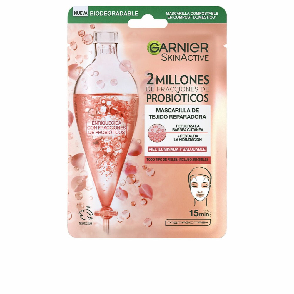 Reparaturmaske Garnier SkinActive Probiotika