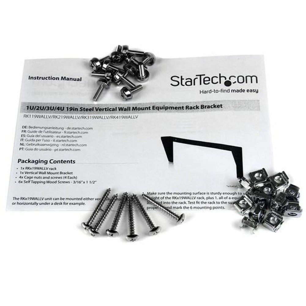 Rangement Startech RK319WALLV Vertical