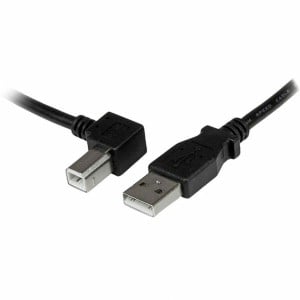 Câble USB A vers USB B Startech USBAB1ML Noir
