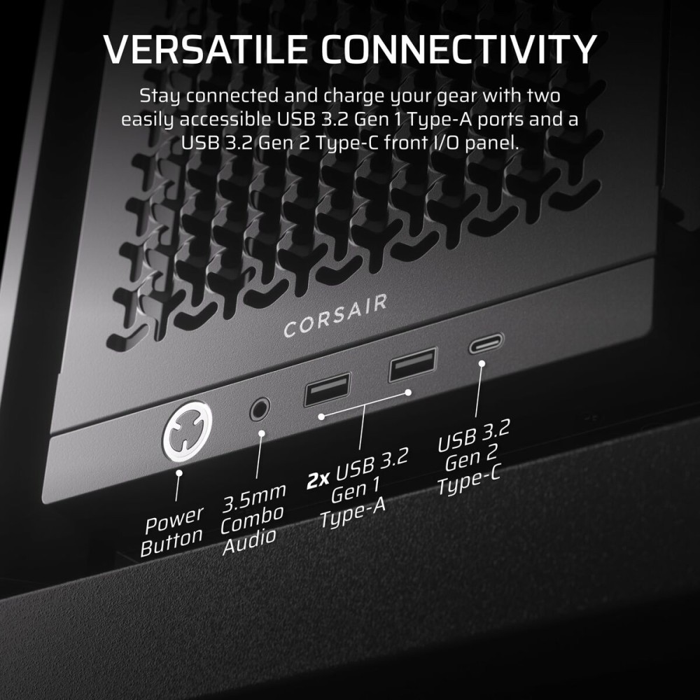 ATX Semi-Tower Gehäuse Corsair Schwarz