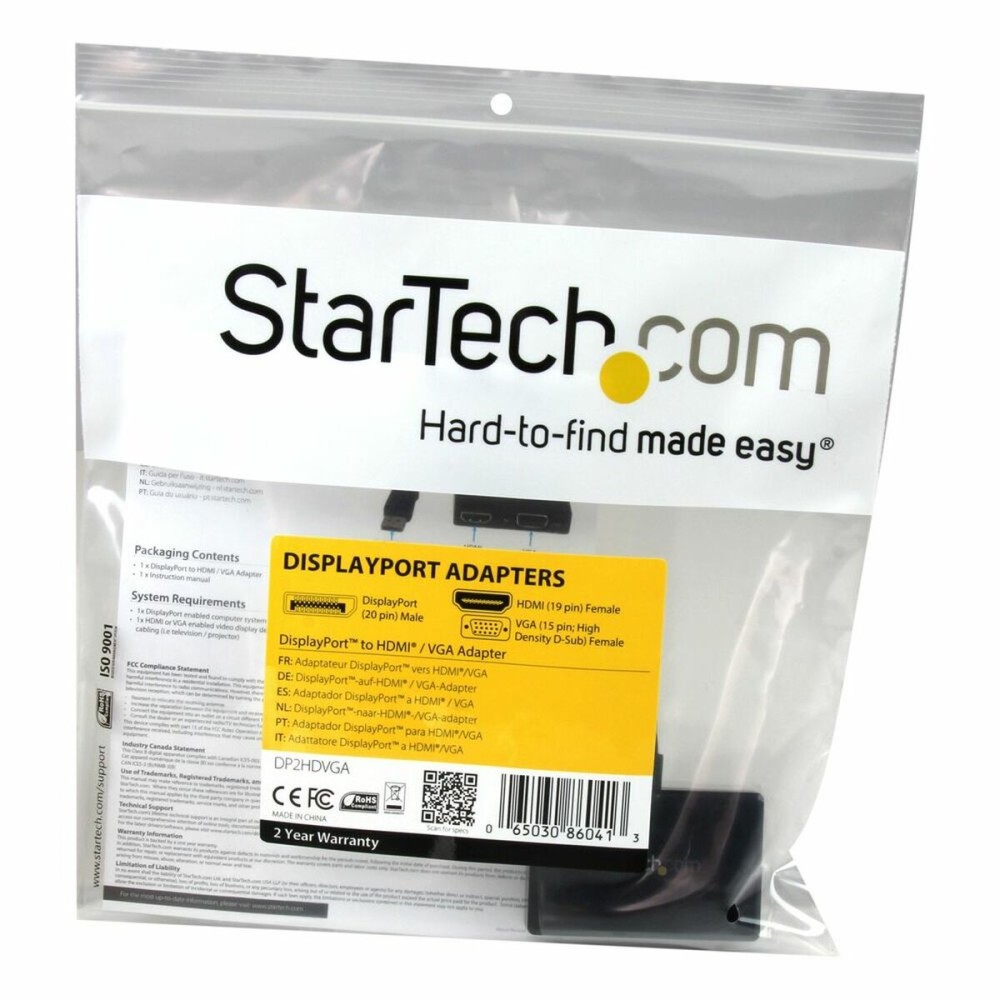 Adapter Startech DP2HDVGA 