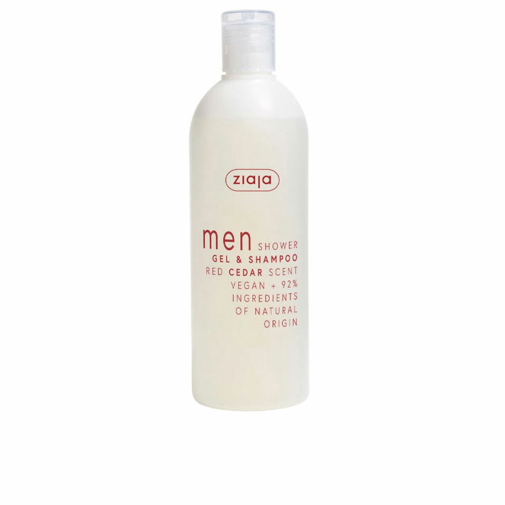 2-in-1 Gel and Shampoo Ziaja Men Cedar 400 ml