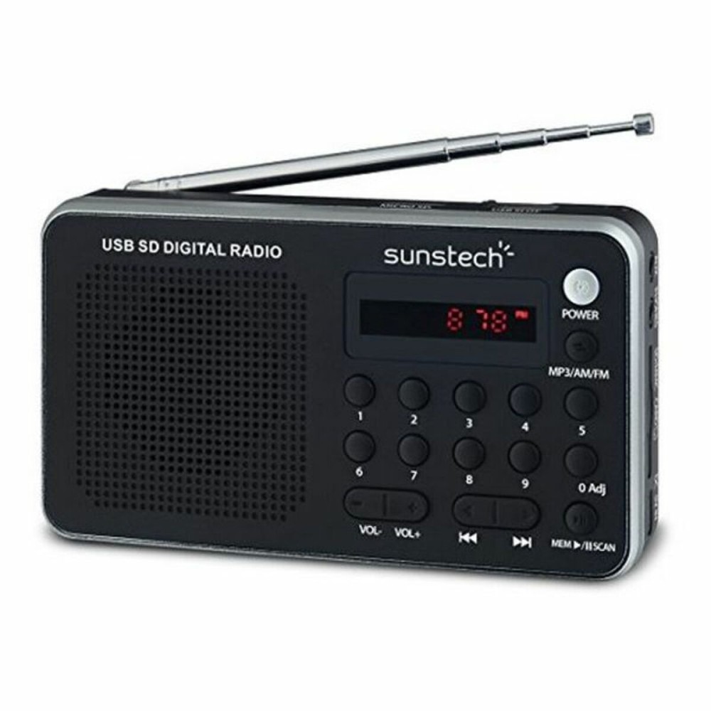 Tragbares Digital-Radio Sunstech RPDS32SL Wi-Fi