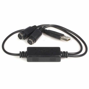 Câble USB Startech USBPS2PC Noir USB A